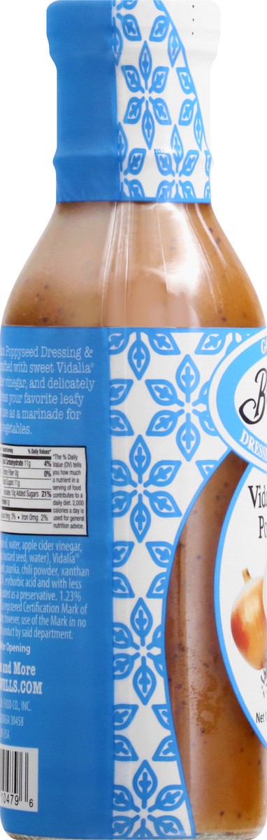 slide 5 of 13, Braswell's Vidalia Onion Poppyseed Dressing & Marinade 12 oz, 12 oz