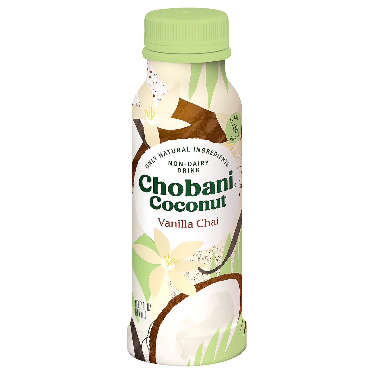 slide 1 of 1, Chobani Non-Dairy Vanilla Chai Yogurt Drink, 7 fl oz