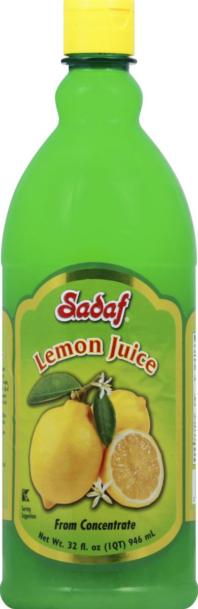 slide 2 of 3, Sadaf Lemon Juice 32 oz, 32 oz