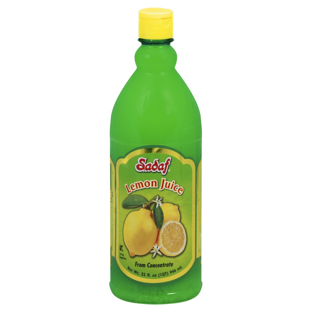 slide 3 of 3, Sadaf Lemon Juice - 32 oz, 32 oz