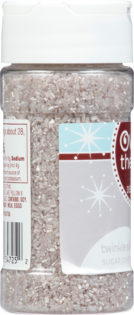 slide 3 of 9, Over The Top Decorating Twinkle Silver Sugar Crystals 4 oz, 4 oz