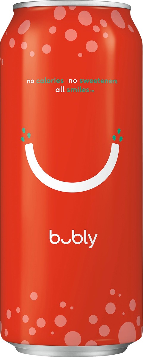 slide 6 of 7, bubly Strawberry Sparkling Water 1.0 ea, 1 ct