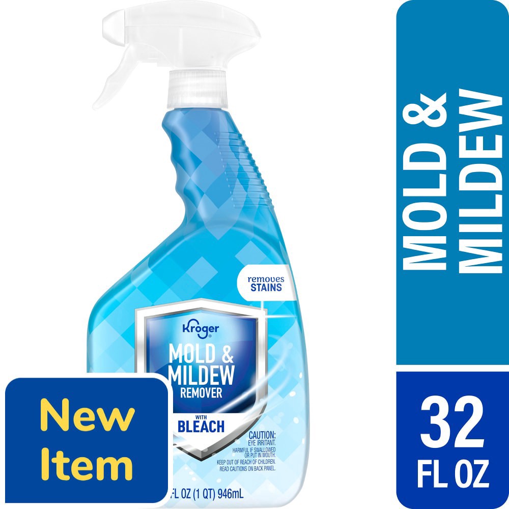 slide 1 of 1, Kroger® Mold and Mildew Remover with Bleach, 32 fl oz