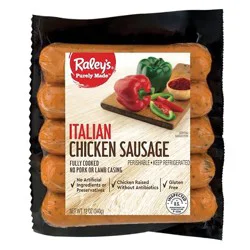 Raley's Purely Made Mild Italian Chicken Sausage 12 oz