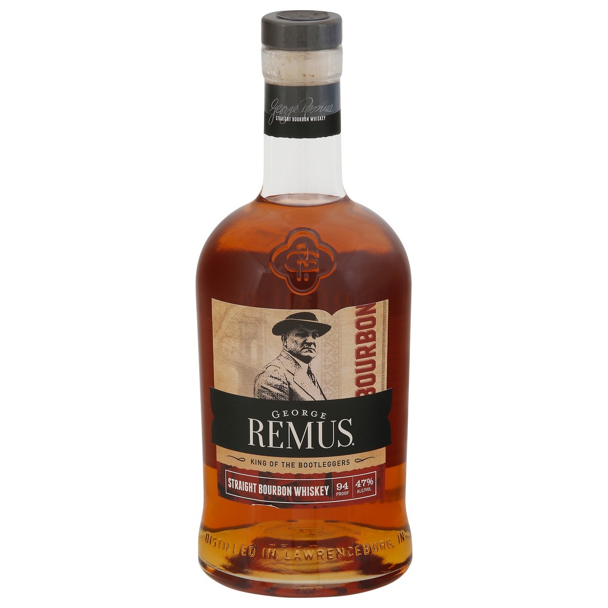 slide 1 of 11, George Remus Straight Bourbon Whiskey 750 ml, 750 ml