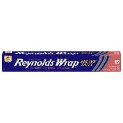Reynolds Wrap Heavy Duty Aluminum Foil, 12 in x 50 sq ft