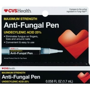 slide 1 of 1, CVS Health Anti-Fungal Pen Maximum Strength, 0.6 oz