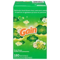 Gain Original Dryer Sheets 180 ea