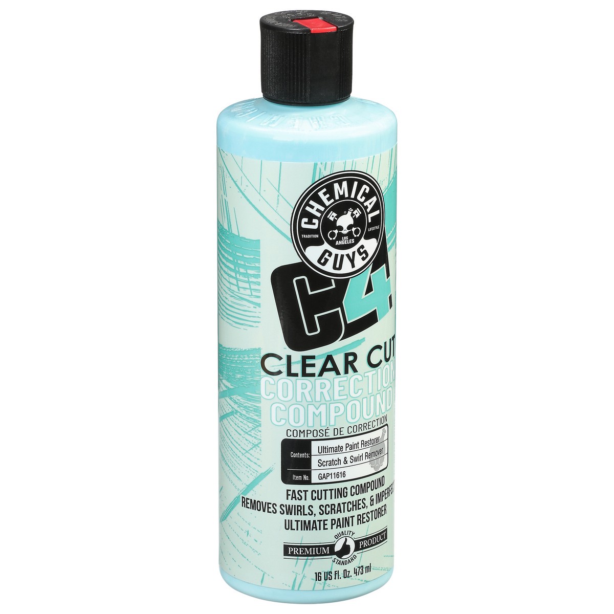 slide 2 of 10, Chemical Guys Clear Cut Correction Compound 16 fl oz, 16 fl oz