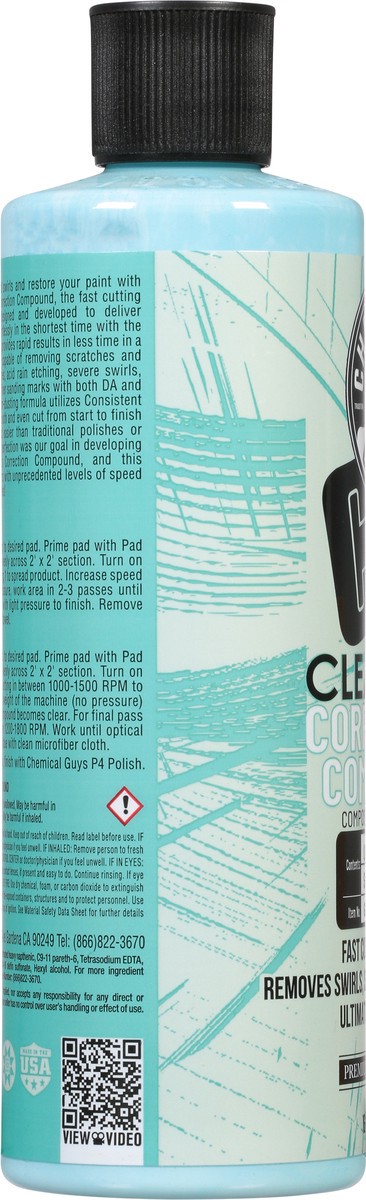 slide 8 of 10, Chemical Guys Clear Cut Correction Compound 16 fl oz, 16 fl oz