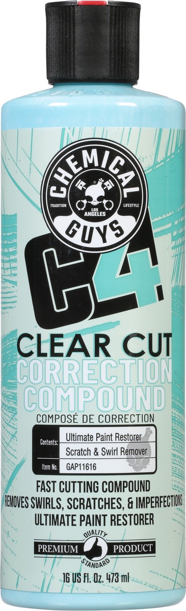 slide 3 of 10, Chemical Guys Clear Cut Correction Compound 16 fl oz, 16 fl oz