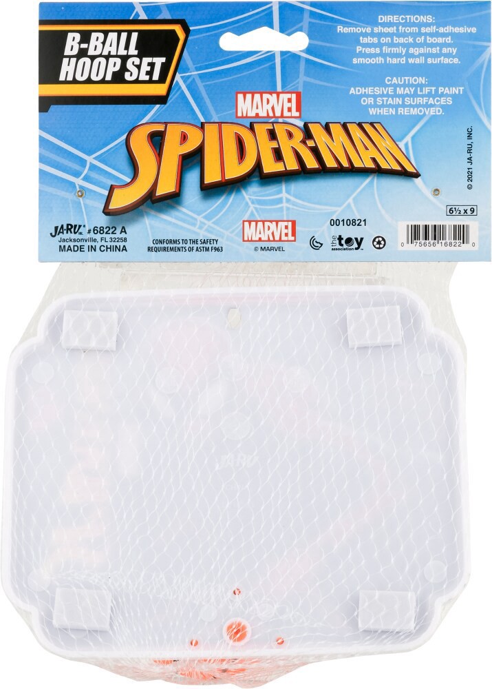 slide 2 of 2, Ja Ru Marvel Spiderman Basketball Hoop Set, 1 ct