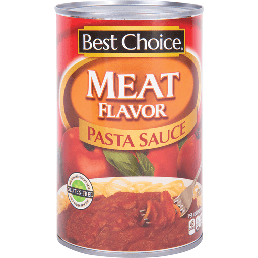 slide 1 of 1, Best Choice Meat Flavor Pasta Sauce, 24 oz