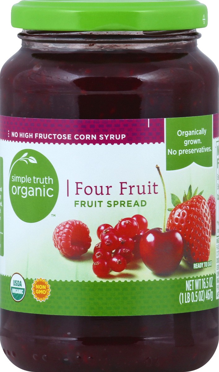 slide 1 of 3, Simple Truth Organic Fruit Spread 16.5 oz, 16.5 oz