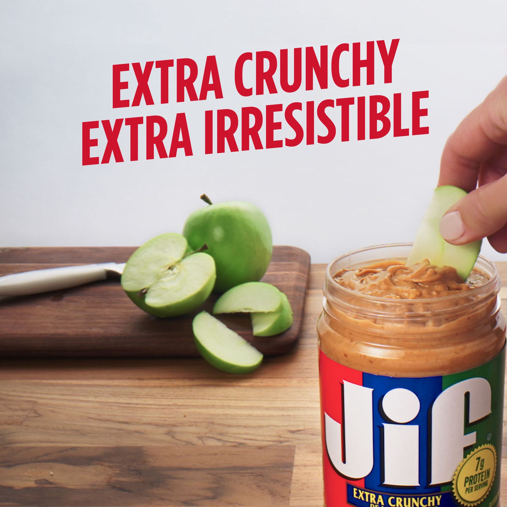 slide 4 of 6, Jif Extra Crunchy Peanut Butter Twin Pack Jar 2 ea, 2 ct