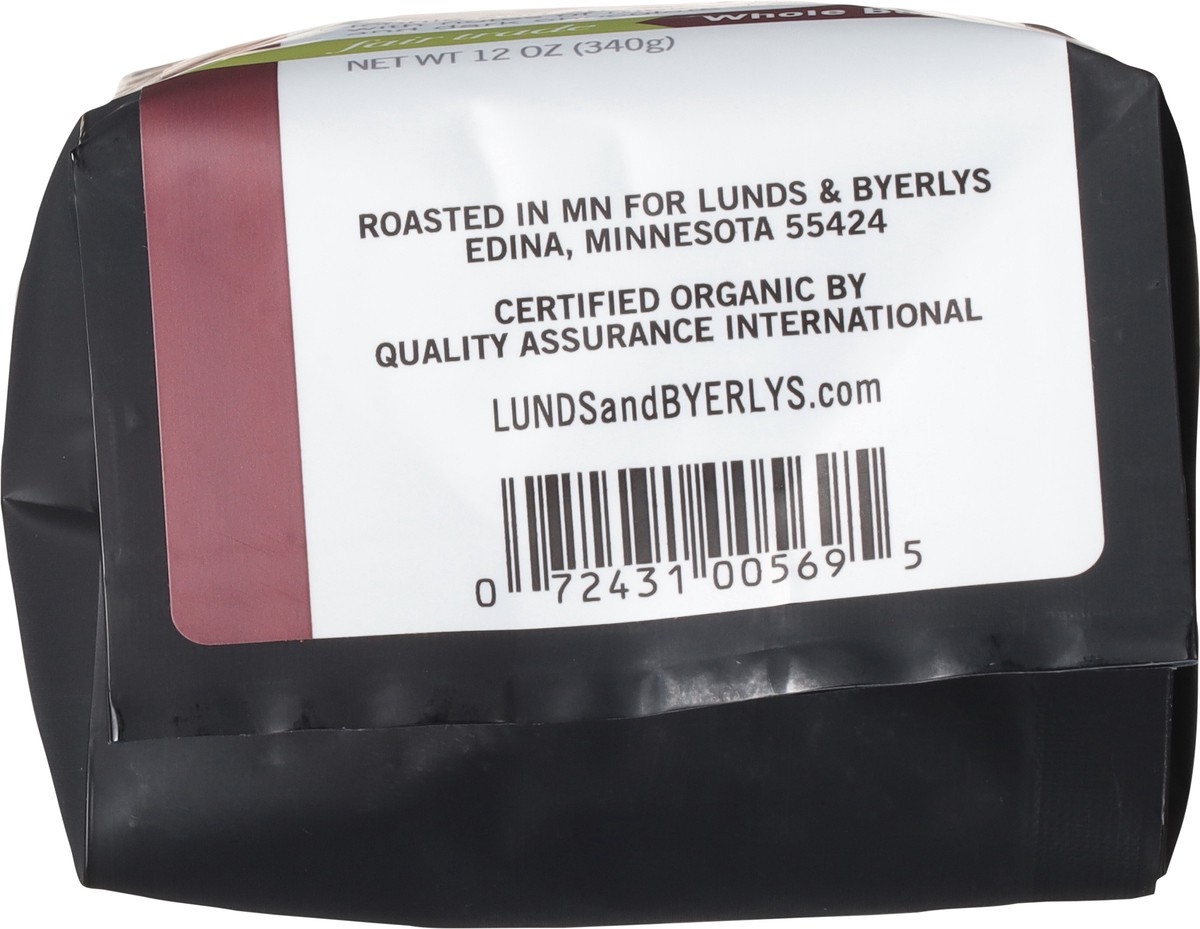 slide 9 of 11, Lunds & Byerlys Organic Dark Roast Whole Bean Stone Arch Blend Coffee 12 oz, 12 oz