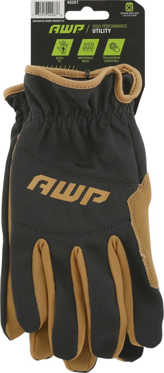 slide 9 of 9, Awp Gloves, Utility, L, 1 ct