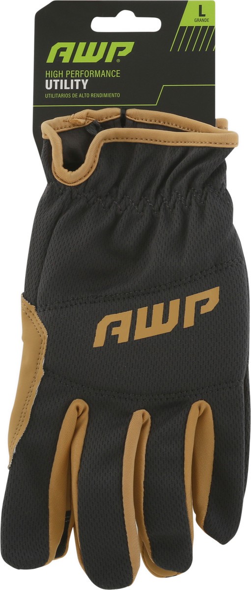 slide 4 of 9, Awp Gloves, Utility, L, 1 ct