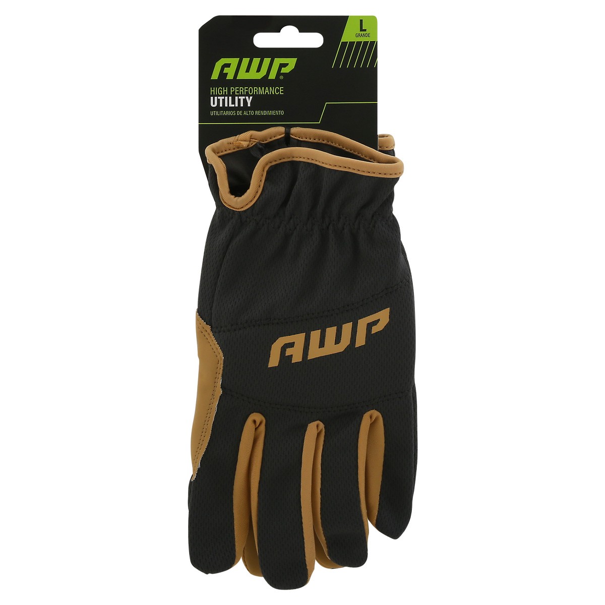slide 1 of 9, Awp Gloves, Utility, L, 1 ct
