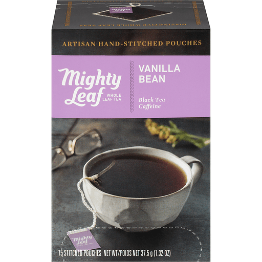 slide 1 of 8, Mighty Leaf Tea Vanilla Bean, 15 ct