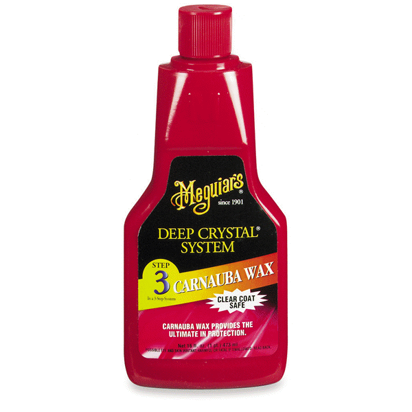 slide 1 of 1, Meguiar's Deep Crystal Carnauba WaxA2216, 16 oz