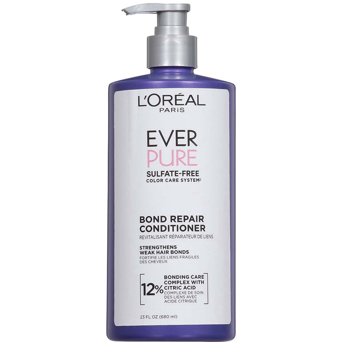 slide 1 of 5, L'Oréal Paris Ever Pure Bond Repair Conditioner, 23 oz