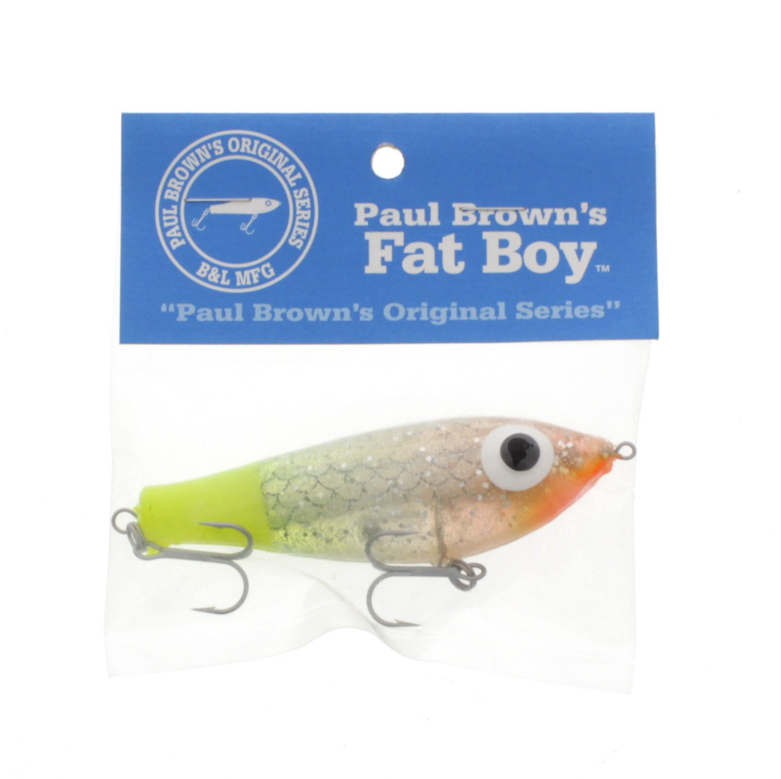 slide 1 of 1, L&S Bait Company Silver/Chart Corky Fat Boy Lure, 1 ct
