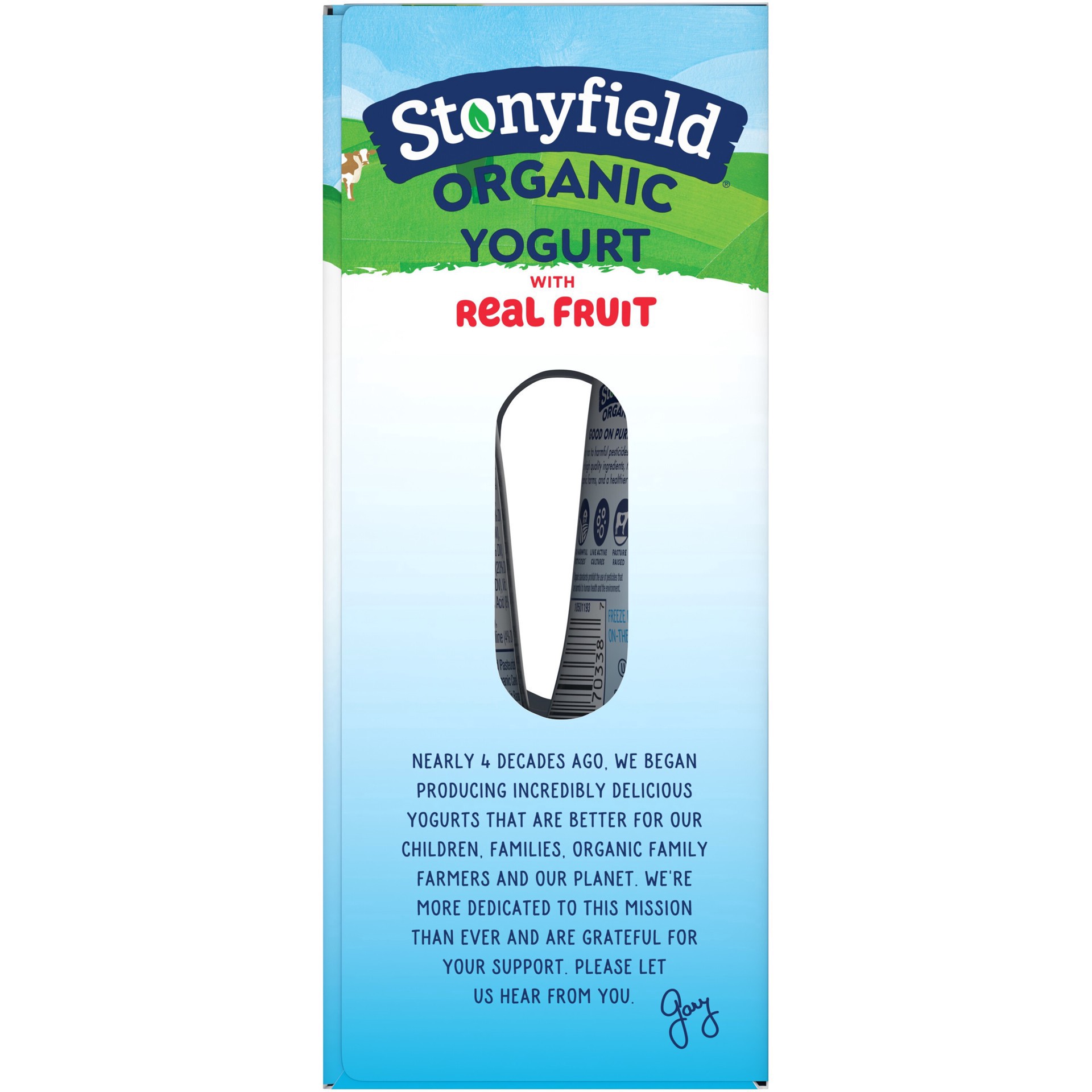 slide 4 of 13, Stonyfield Organic Kids' Strawberry Banana Yogurt - 4ct/3.5oz Pouches, 4 ct; 3.7 oz
