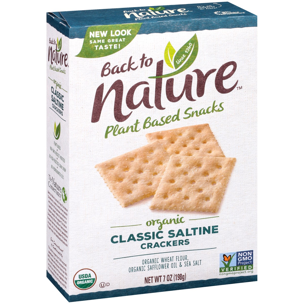 slide 9 of 14, Back to Nature Crackers, 8 oz