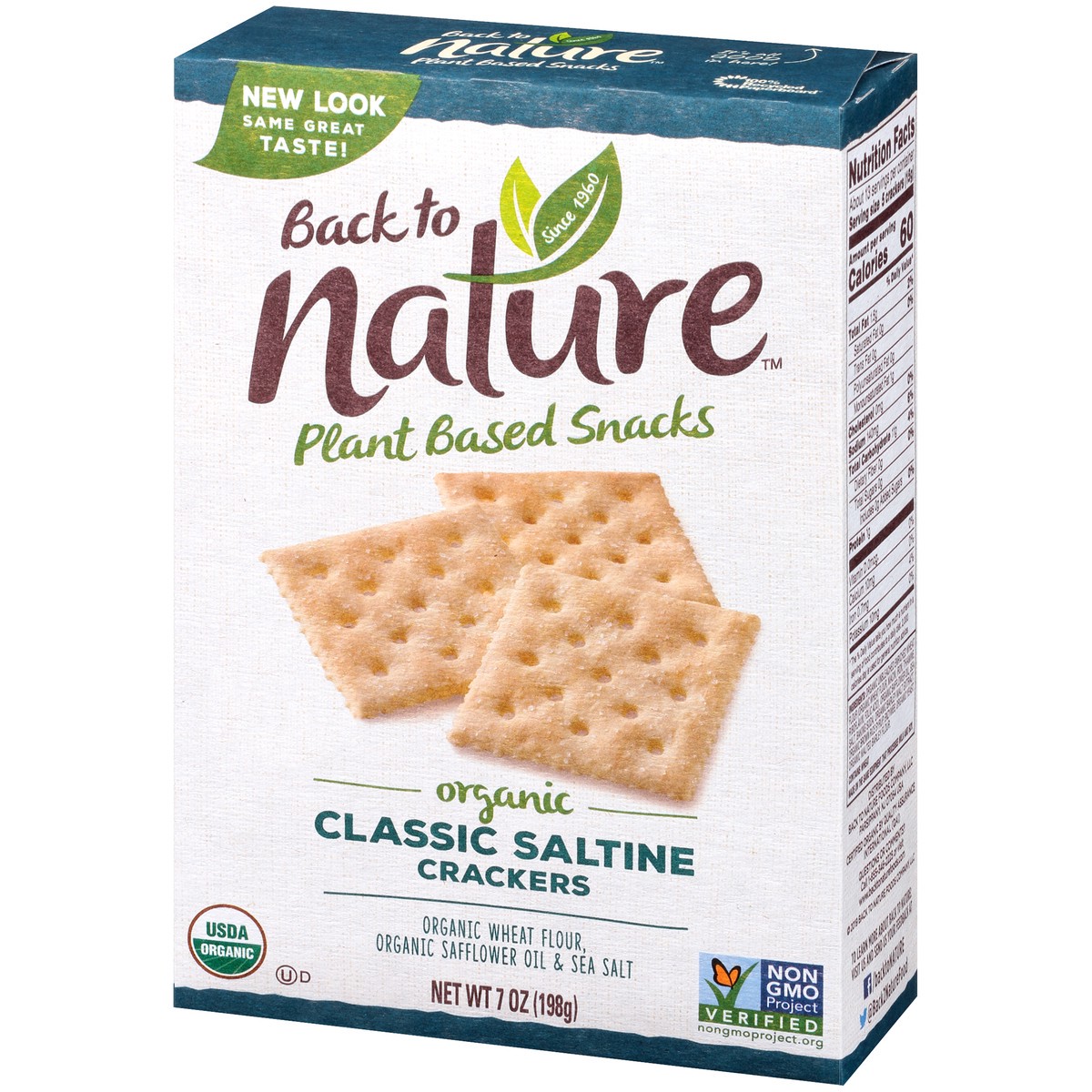 slide 7 of 14, Back to Nature Crackers, 8 oz