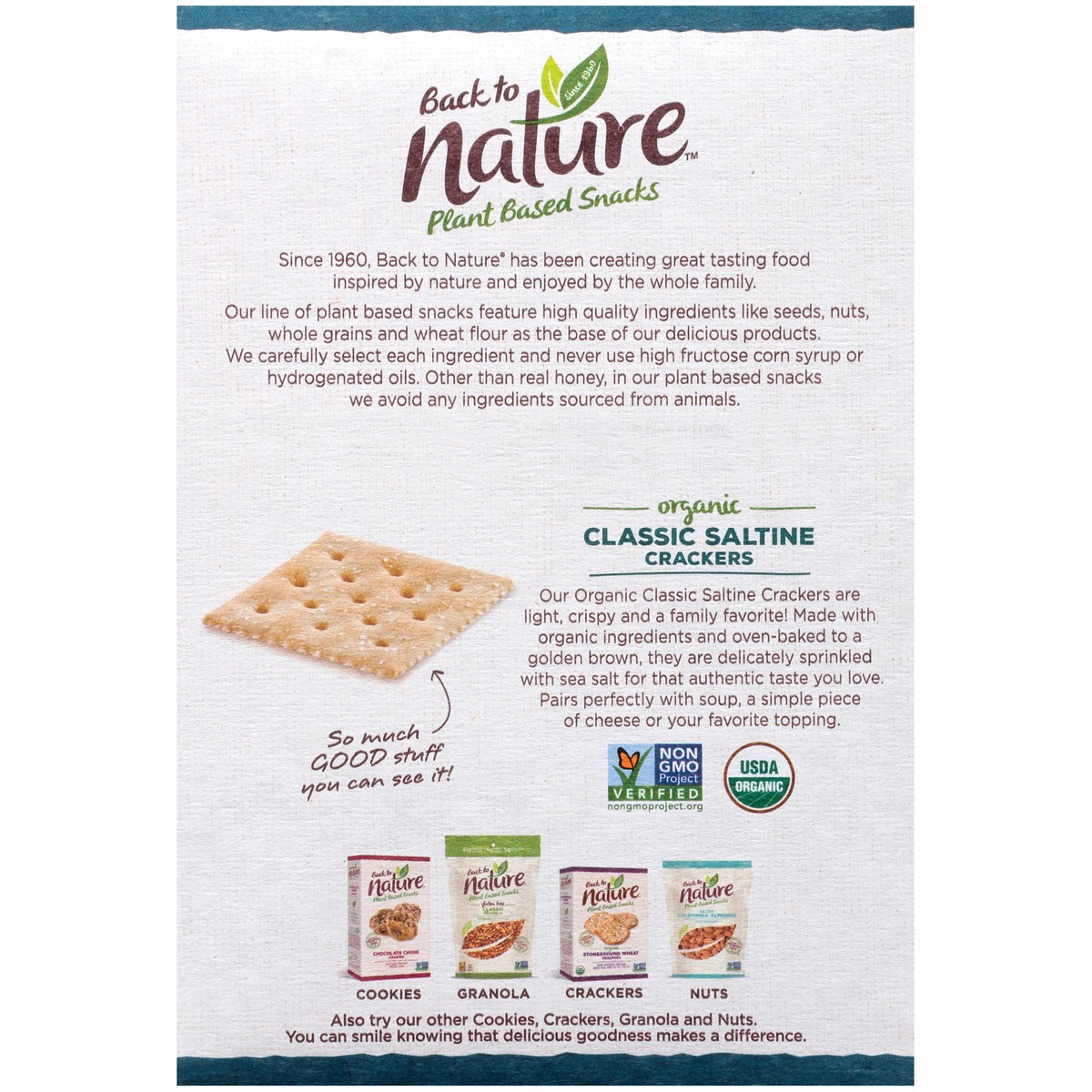 slide 11 of 14, Back to Nature Crackers, 8 oz