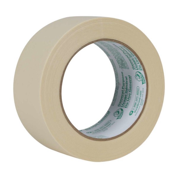 slide 3 of 6, Duck Brand Tan General Purpose Masking Tape, 1 ct