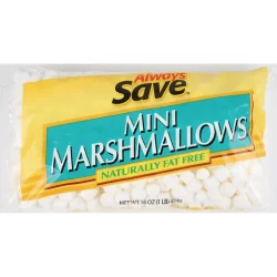 Always Save Mini Marshmallows
