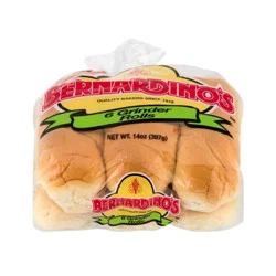 Bernardino's Bakery Grinder Rolls