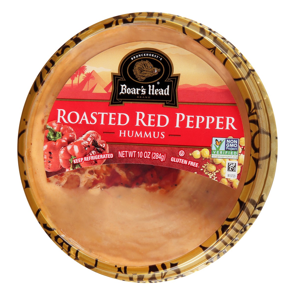 slide 8 of 9, Boar's Head Red Pepper Hummus, 10 oz
