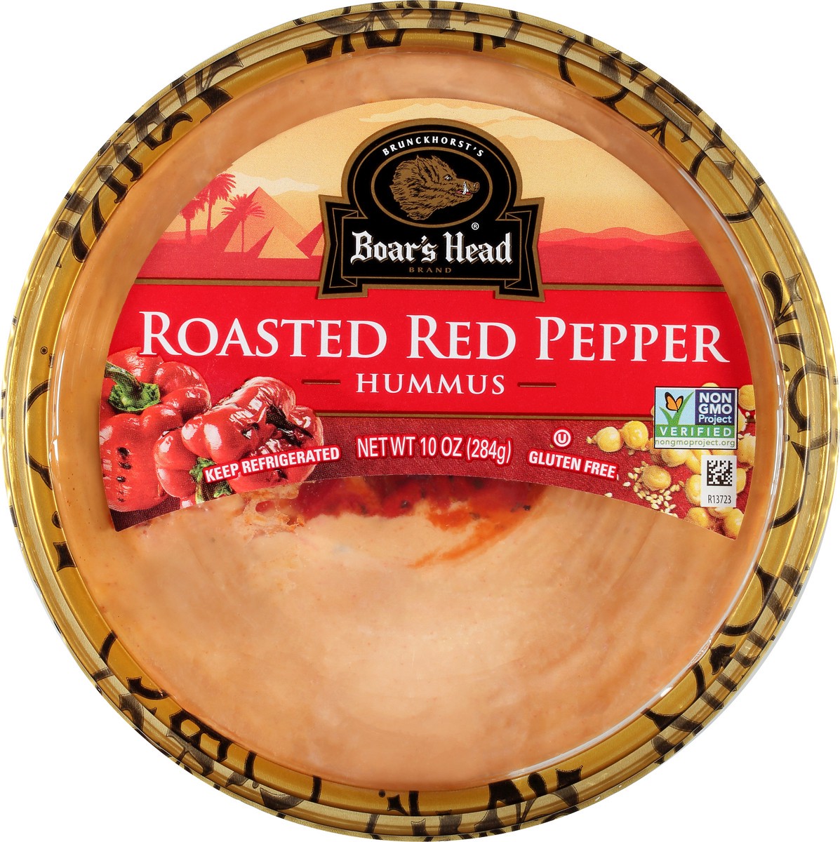 slide 9 of 9, Boar's Head Red Pepper Hummus, 10 oz