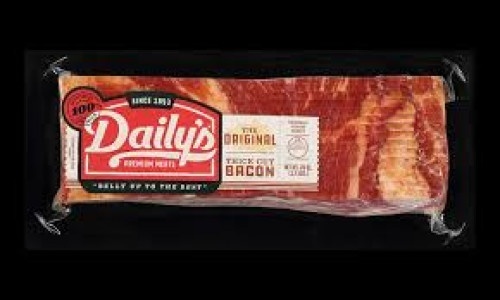 slide 1 of 1, Daily's Thick Cut Bacon, 24 oz