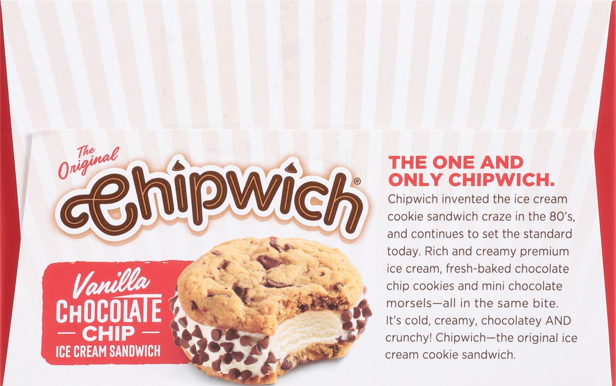 slide 5 of 9, The Original Chipwich Vanilla Ice Cream Sandwich, 12.75 fl oz