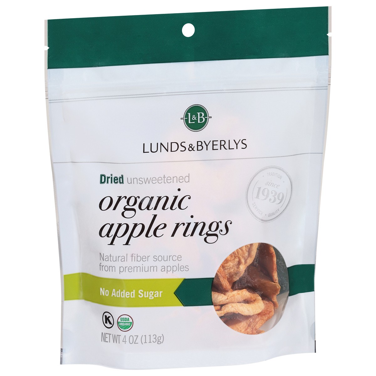 slide 6 of 13, Lunds & Byerlys Dried Organic Unsweetened Apple Rings 4 oz, 4 oz