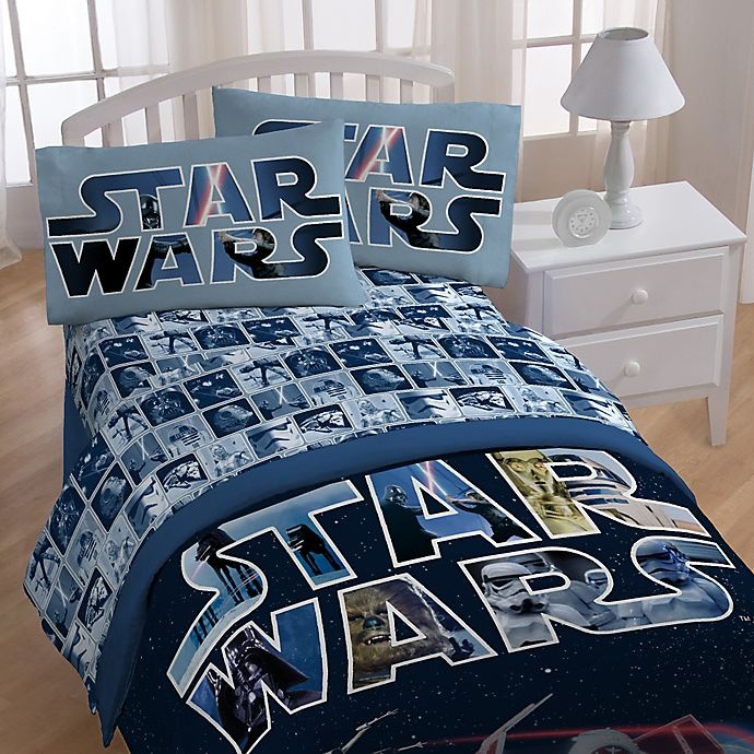 slide 1 of 2, Star Wars Space Battle Full Sheet Set, 1 ct