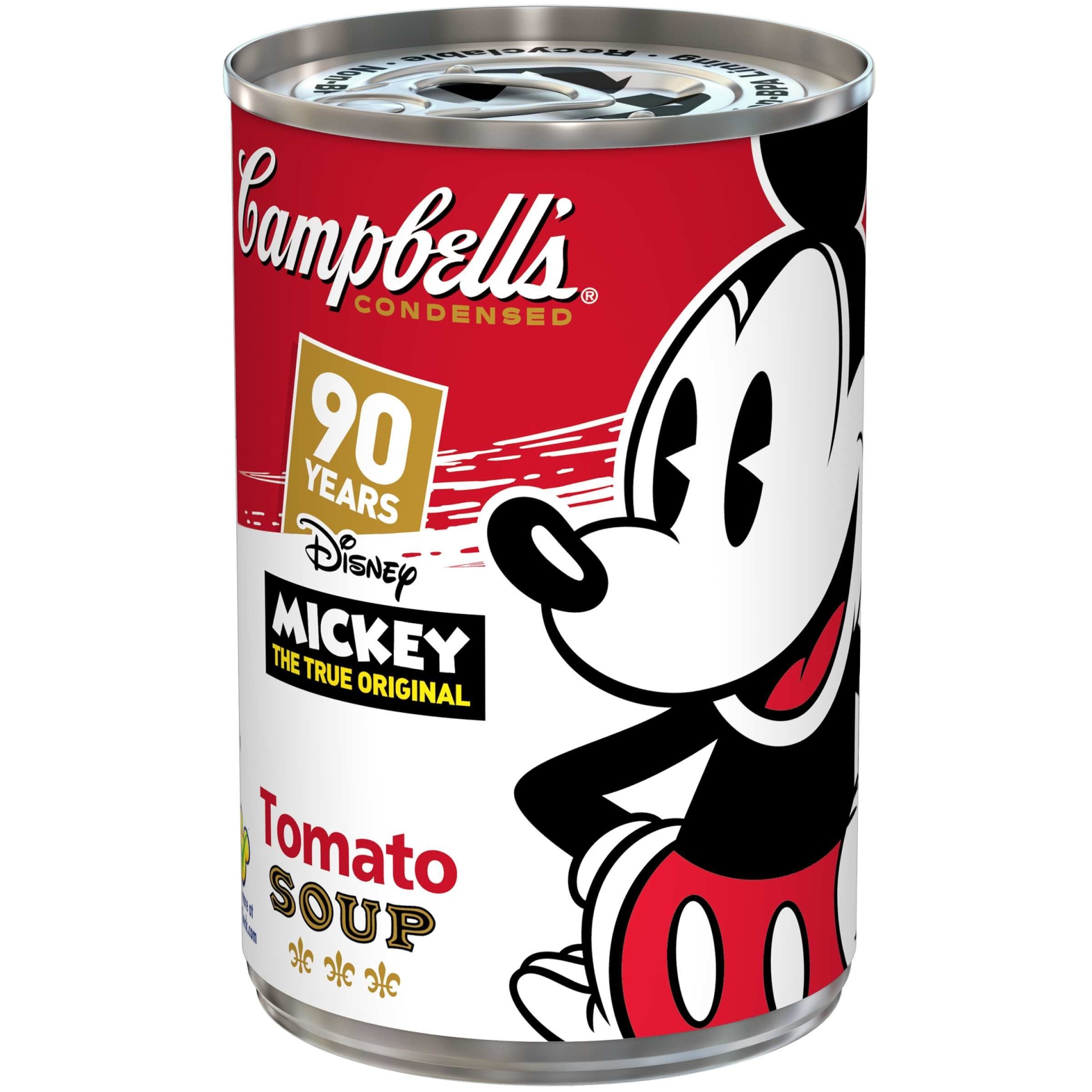 slide 1 of 1, Campbell's Limited Edition Mickey Mouse Condensed Tomato Soup, 10.75 oz