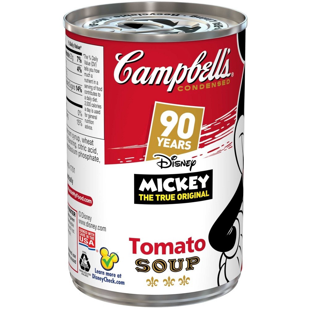 slide 7 of 7, Campbell's Limited Edition Mickey Mouse Condensed Tomato Soup, 10.75 oz