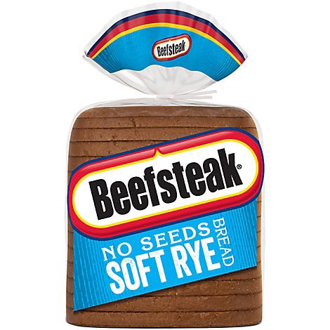 slide 1 of 1, Beefsteak Soft Rye Bread - 18 Oz, 18 oz
