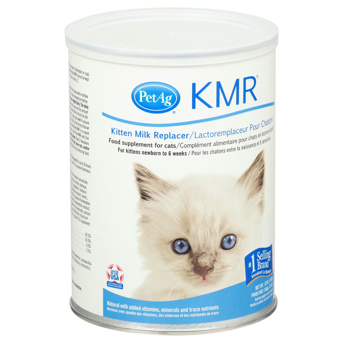 slide 8 of 9, Cat-Sip KMR Kitten Milk Replacer 12 oz, 12 oz