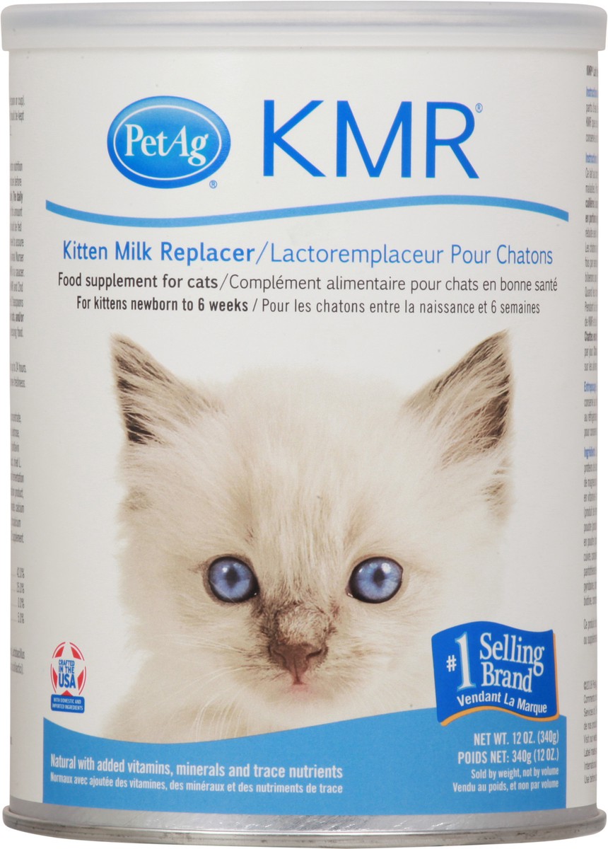 slide 3 of 9, Cat-Sip KMR Kitten Milk Replacer 12 oz, 12 oz