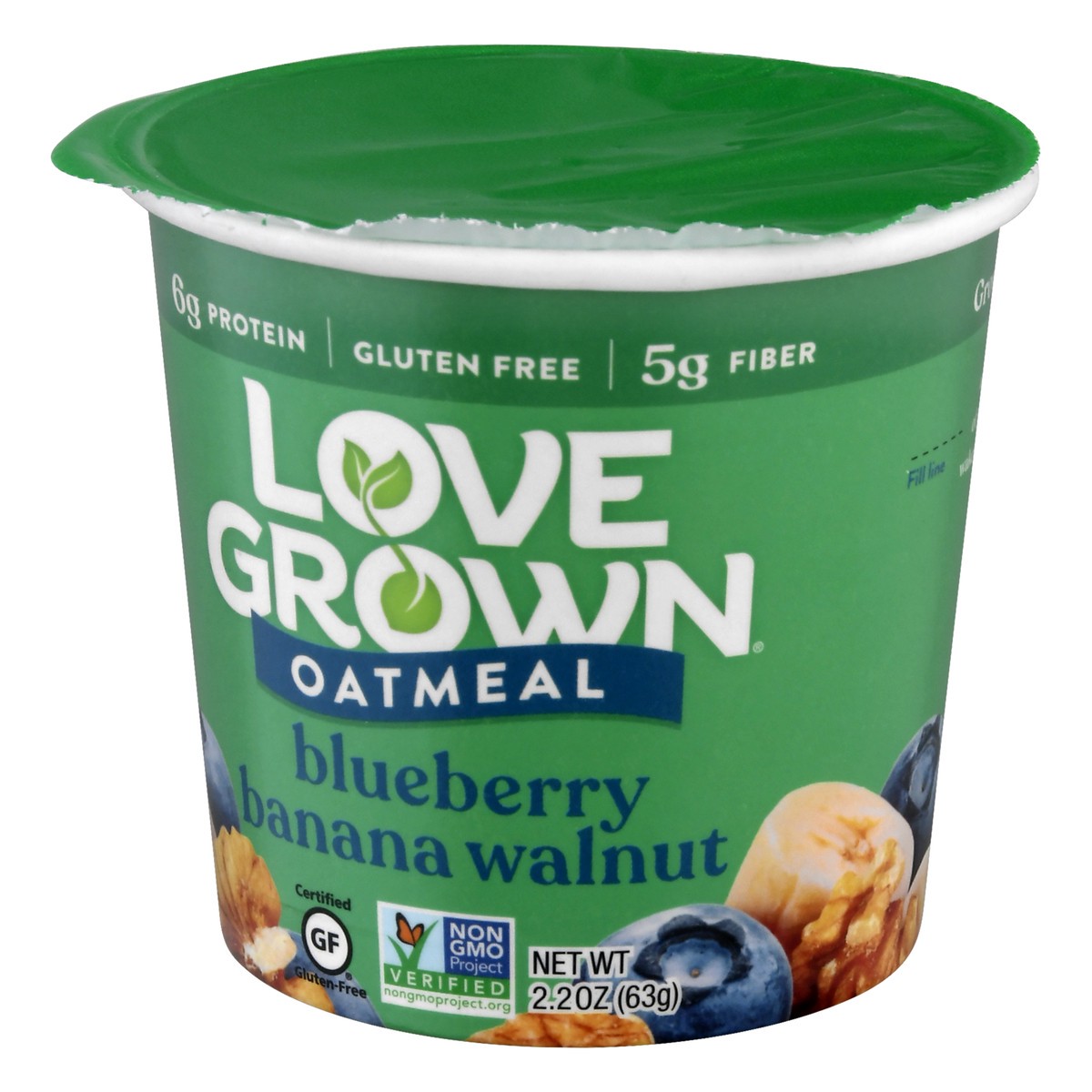 slide 8 of 13, Love Grown Oats Hot Blubry Wlnut, 2.22 oz