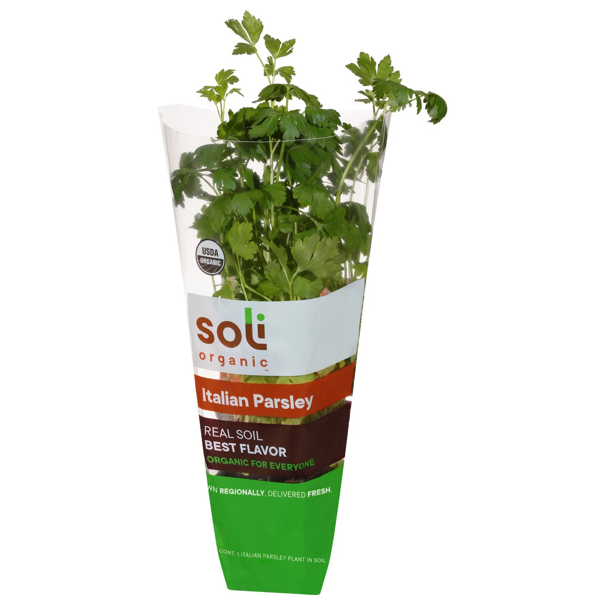slide 6 of 10, Soli Organic Italian Parsley 1 ea, 1 ct