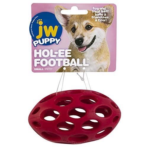 slide 5 of 10, JW Pet Hol-ee Football Dog Toy, 1 ct