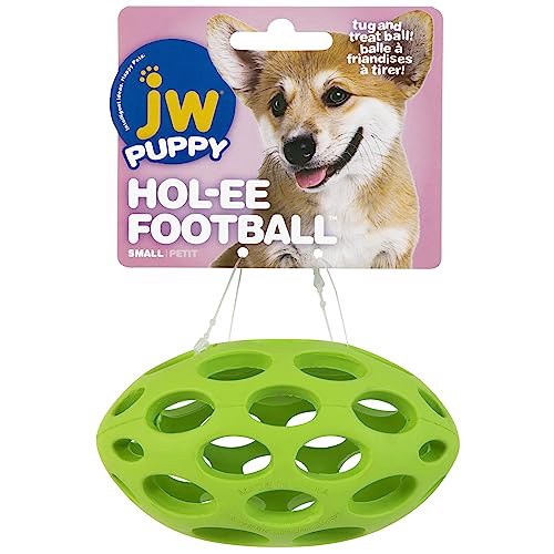 slide 6 of 10, JW Pet Hol-ee Football Dog Toy, 1 ct