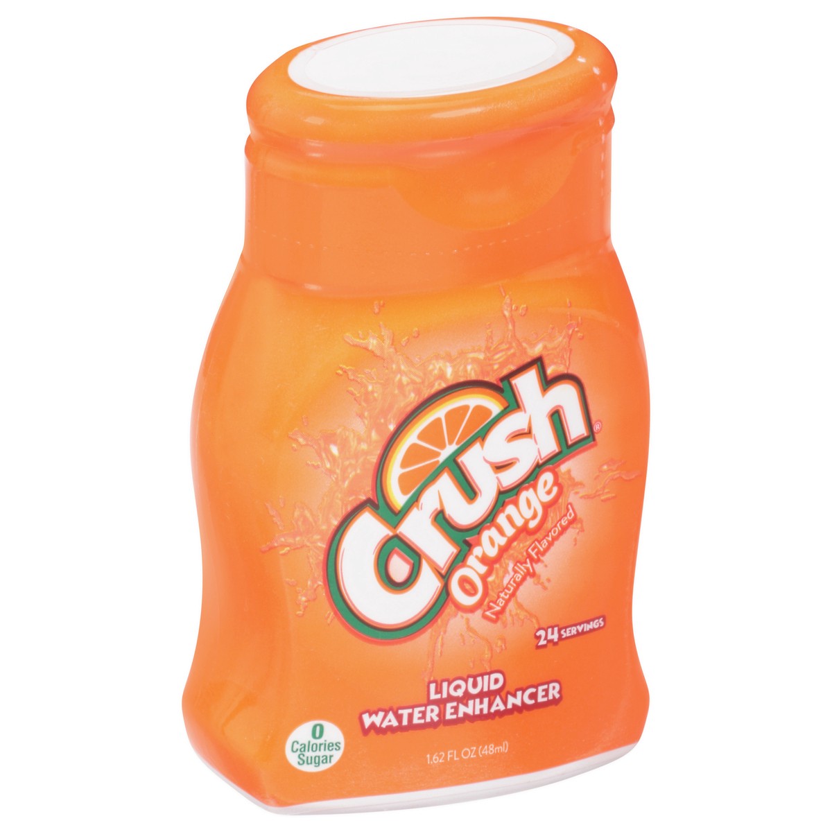 slide 2 of 9, Crush Liquid Water Enhancer, Orange, 1.62 fl oz